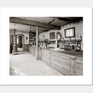 New Orleans Absinthe Room, 1906. Vintage Photo Posters and Art